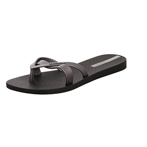 Ipanema Kirei Fem, Chanclas Mujer, (Black/Silver 8441), 38 EU