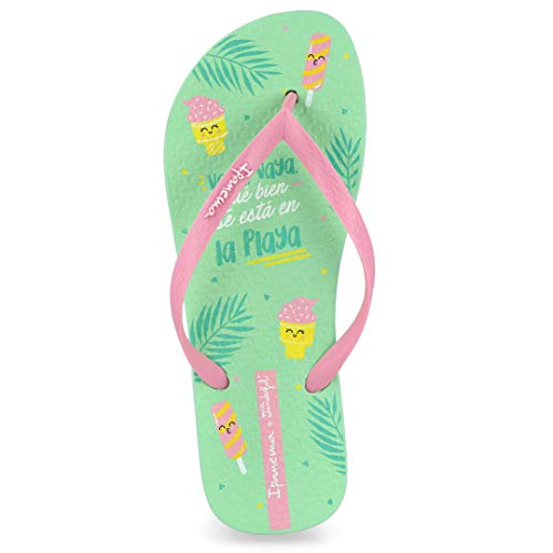 Ipanema MR Wonderful, Sandalia Mujer, Verde, 39 EU