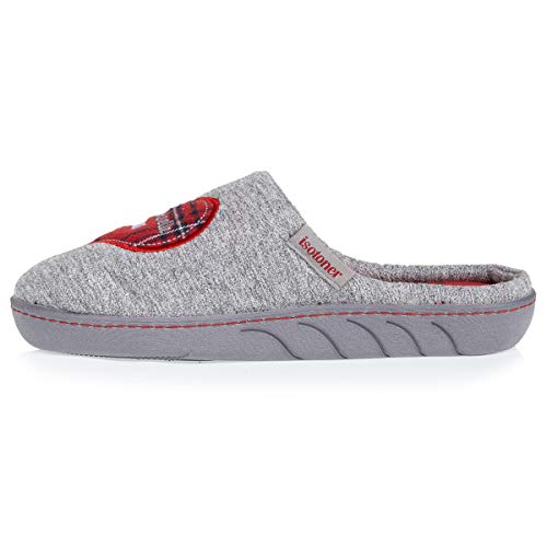 Isotoner 99496 - Pantuflas Niña Gris Talla 38