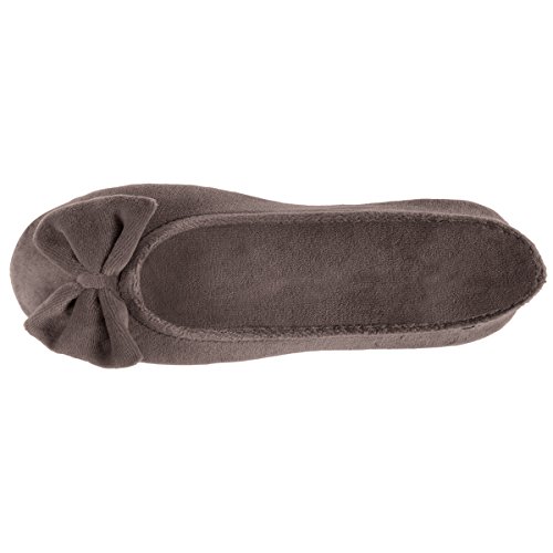 Isotoner Zapatillas para Mujer, color Gris, talla 41/42 EU