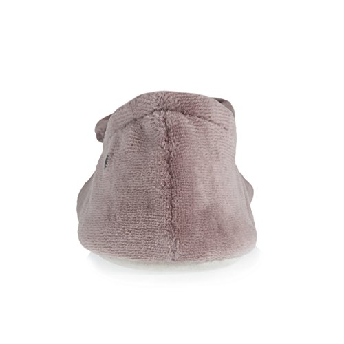 Isotoner Zapatillas para Mujer, color Gris, talla 41/42 EU