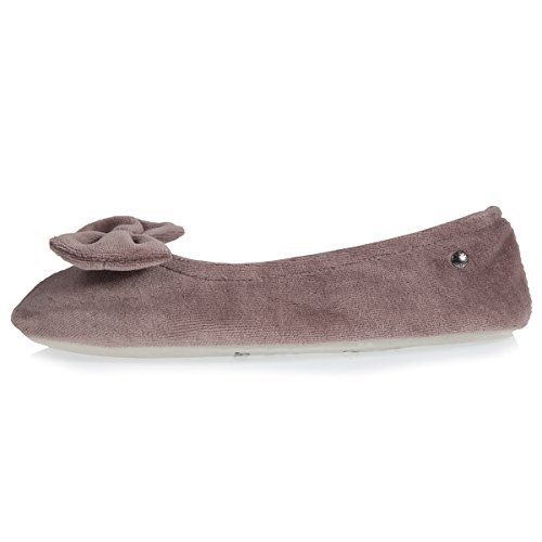 Isotoner Zapatillas para Mujer, color Gris, talla 41/42 EU