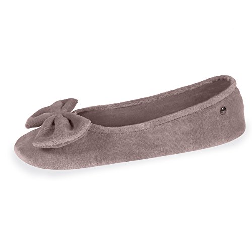 Isotoner Zapatillas para Mujer, color Gris, talla 41/42 EU