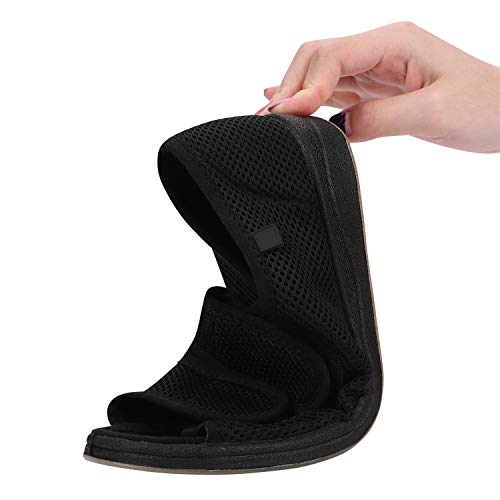 ITODA - Zapatillas para mujer con diabéticos, ortopédicas de viscoelástica, punta abierta, ajustable, antideslizante, cómodo para pies hinchados, artritis y edema