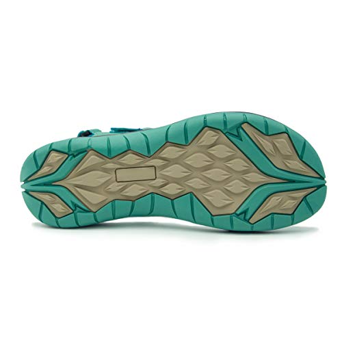 Izas Outdoor Leeds, Sandalias Deportivas Mujer, Wasabi Sand, 37 EU