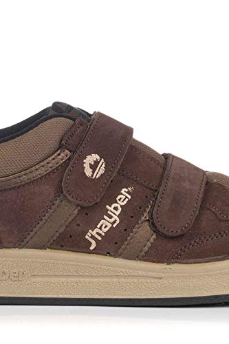 J´hayber 51189, Sneaker Unisex Adulto, Marrón, 44 EU