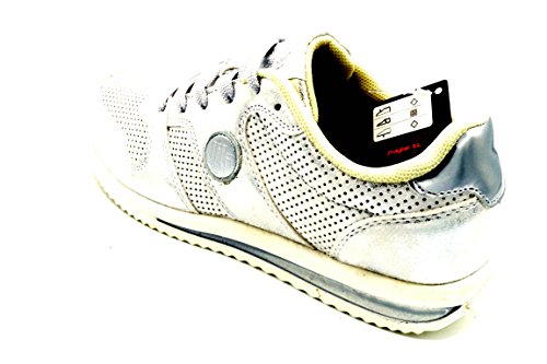 J´Hayber Cheteva Plata - Zapatilla Deportiva Casual (36)