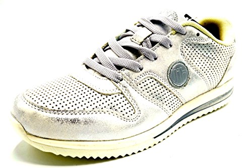 J´Hayber Cheteva Plata - Zapatilla Deportiva Casual (36)