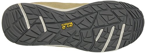 Jack Wolfskin Seven Wonders Low W, Zapatillas Mujer, Beige (Sand Dune), 40.5 EU