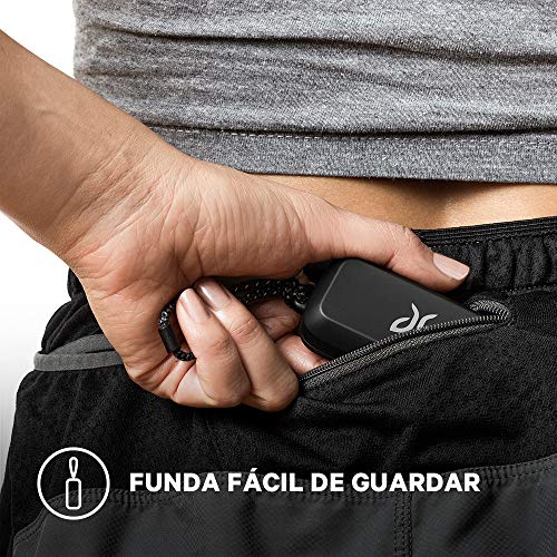 Jaybird Vista Auriculares Inalámbricos Deportivos, Impermeables, 3 tamaños de acoplamiento, carga rápida de 5 minutos, experiencia de audio personalizado, fácil de guardar - Gris