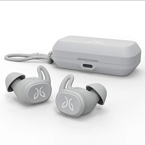 Jaybird Vista Auriculares Inalámbricos Deportivos, Impermeables, 3 tamaños de acoplamiento, carga rápida de 5 minutos, experiencia de audio personalizado, fácil de guardar - Gris