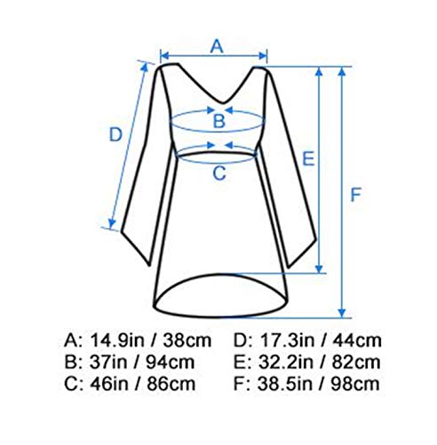 Jinsha Vestido de Playa - Mujer Pareos y Camisola de Playa Sexy Hueco Traje de Baño Punto Bikini Cover up, Negro, talla única