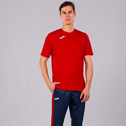Joma Combi Camiseta Manga Corta, Hombres, Rojo, L