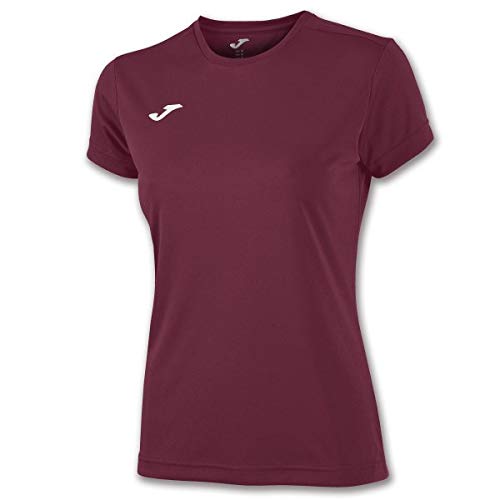 Joma Combi Camisetas Señora, Mujer, Burdeos, M