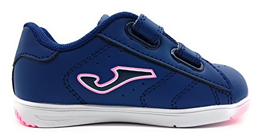 Joma GINKANA JR, Zapatillas Unisex niño, Blanco Blanco Fucsia 710, 30 EU