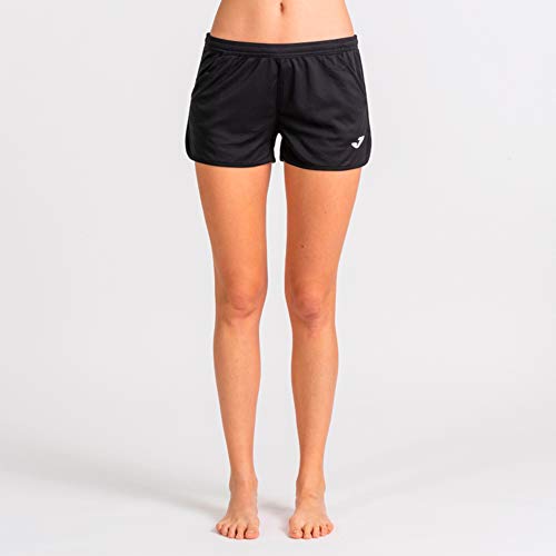 Joma Hobby Pantalones Cortos, Mujer, Negro, M