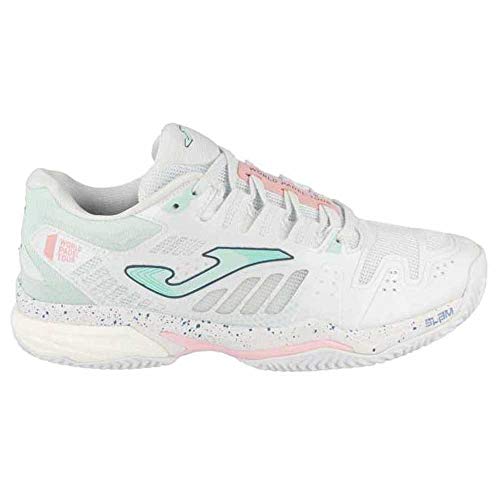 Joma Slam Lady, Zapatos de Tenis Mujer, Blanco, 40 EU