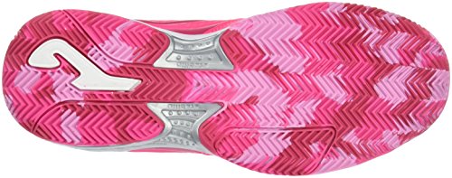 Joma T.Match Lady 610 Clay Fucsia-Morado Zapatillas de Tenis, Mujer, 41