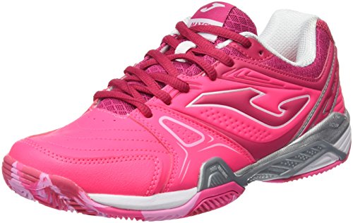 Joma T.Match Lady 610 Clay Fucsia-Morado Zapatillas de Tenis, Mujer, 41
