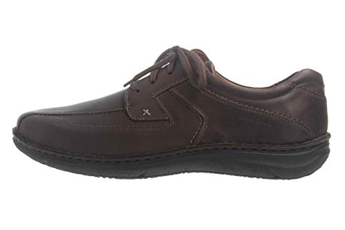 Josef Seibel Anvers 08, Zapatos de Cordones Derby Hombre, Braun Moro, 44 EU