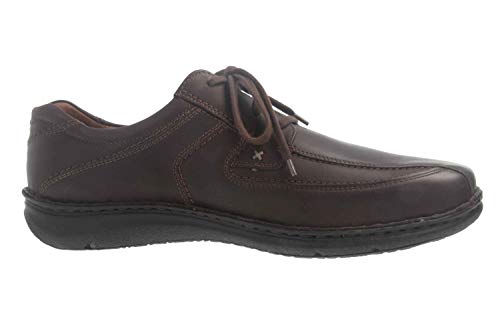 Josef Seibel Anvers 08, Zapatos de Cordones Derby Hombre, Braun Moro, 44 EU