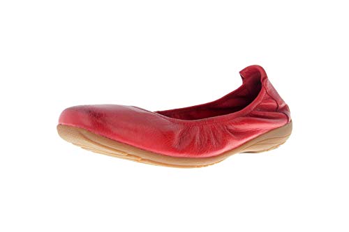 Josef Seibel Mujer Bailarinas Fenja 01, señora Bailarinas clásicas,Zapatos Planos,Calzado de Verano,Slip-on,Calzado Casual,Rojo(Rot),40 EU / 6 UK