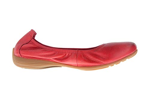 Josef Seibel Mujer Bailarinas Fenja 01, señora Bailarinas clásicas,Zapatos Planos,Calzado de Verano,Slip-on,Calzado Casual,Rojo(Rot),40 EU / 6 UK