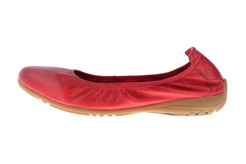 Josef Seibel Mujer Bailarinas Fenja 01, señora Bailarinas clásicas,Zapatos Planos,Calzado de Verano,Slip-on,Calzado Casual,Rojo(Rot),40 EU / 6 UK