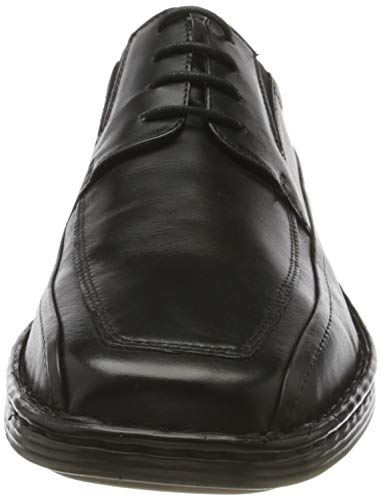 Josef Seibel Schuhfabrik GmbH Brian, Zapatos de Cordones Derby Hombre, Negro, 38.5 EU