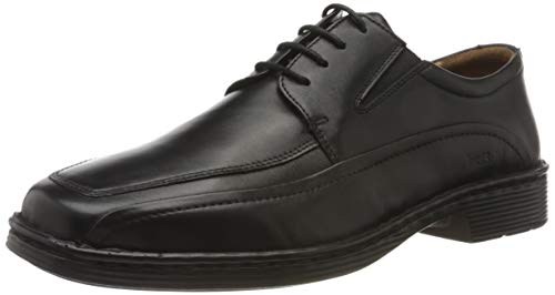 Josef Seibel Schuhfabrik GmbH Brian, Zapatos de Cordones Derby Hombre, Negro, 38.5 EU