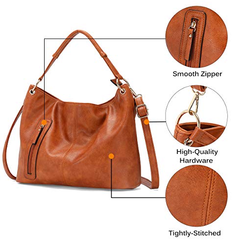 JOSEKO Bolso de Mano para Mujer, Bolso de Mano, Bolso de Hombro Elegante, Bolso Hobo, Bolso Grande para Mujer, Adecuado para IR de Compras y Trabajar