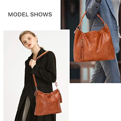 JOSEKO Bolso de Mano para Mujer, Bolso de Mano, Bolso de Hombro Elegante, Bolso Hobo, Bolso Grande para Mujer, Adecuado para IR de Compras y Trabajar