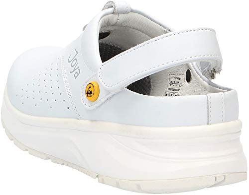JOYA - Zuecos de mujer – Suela transpirable – 549Sli IQ ESD W, IQ ESD – Blanco Blanco Size: 38 EU