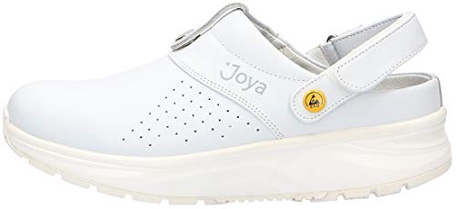 JOYA - Zuecos de mujer – Suela transpirable – 549Sli IQ ESD W, IQ ESD – Blanco Blanco Size: 38 EU