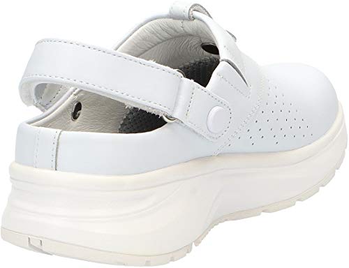JOYA - Zuecos de mujer – Suela transpirable – 549Sli IQ ESD W, IQ ESD – Blanco Blanco Size: 38 EU