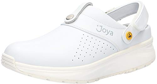 JOYA - Zuecos de mujer – Suela transpirable – 549Sli IQ ESD W, IQ ESD – Blanco Blanco Size: 38 EU