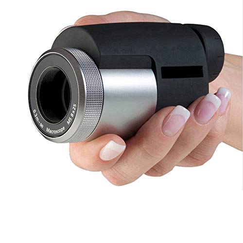 JXFS Telescopio monocular 8X25 Macro óptico monocular para observación de Aves, Caza, Senderismo, Sightseeing & Outdoor-Trip
