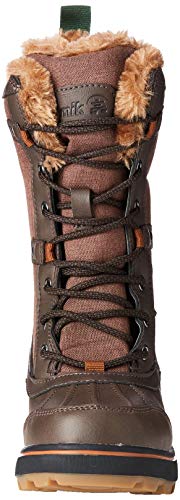Kamik Cinnamon, Botas Altas Niñas, Marrón (Dark Brown DBR), 35 EU