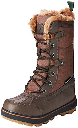 Kamik Cinnamon, Botas Altas Niñas, Marrón (Dark Brown DBR), 35 EU