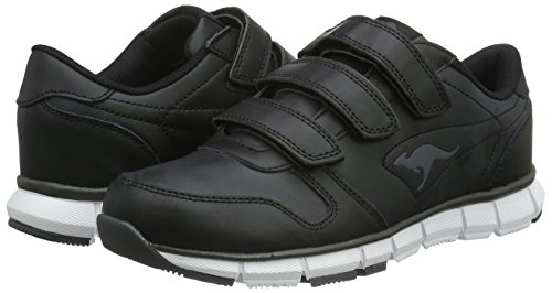 KangaROOS K-bluerun 700 V B, Zapatillas Unisex Adulto, Negro (Black/Dk Grey 522), 37 EU