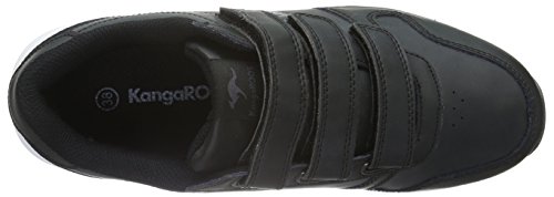 KangaROOS K-bluerun 700 V B, Zapatillas Unisex Adulto, Negro (Black/Dk Grey 522), 37 EU