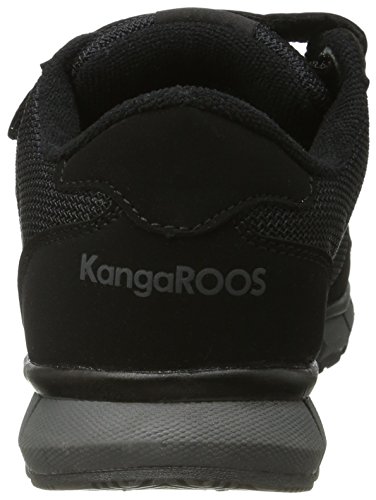 KangaROOS K-bluerun 701 B, Zapatillas Unisex Adulto, Negro (Black/Dk Grey 522), 37 EU