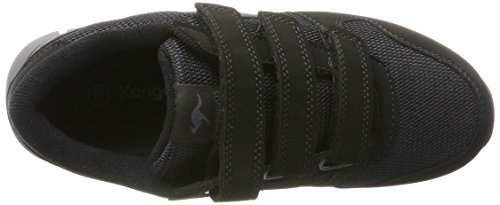 KangaROOS K-bluerun 701 B, Zapatillas Unisex Adulto, Negro (Black/Dk Grey 522), 38 EU