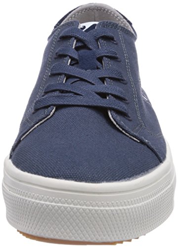 KangaROOS K-Mid Plateau 5071 - Zapatilla Deportiva de Lona Mujer, Color Azul, Talla 38