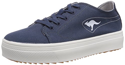KangaROOS K-Mid Plateau 5071 - Zapatilla Deportiva de Lona Mujer, Color Azul, Talla 38