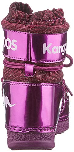 KangaROOS K-Moon, Botas de Nieve, Dk Berry/Frost Pink 6029, 38/39 EU