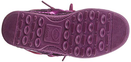 KangaROOS K-Moon, Botas de Nieve, Dk Berry/Frost Pink 6029, 38/39 EU