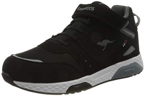 KangaROOS Kadee Taro RTX, Zapatillas Altas Unisex Adulto, Negro (Jet Black/Steel Grey 5003), 42 EU