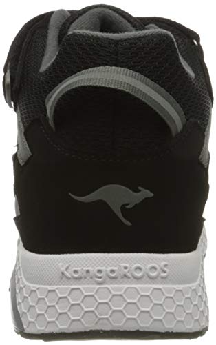 KangaROOS Kadee Taro RTX, Zapatillas Altas Unisex Adulto, Negro (Jet Black/Steel Grey 5003), 42 EU