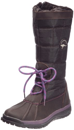 KangaROOS Marcella 31540/367 - Botas de tela para mujer, Marrón, 41